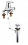 Chicago Faucets 420-POABCP Single Lever Lavatory Faucet